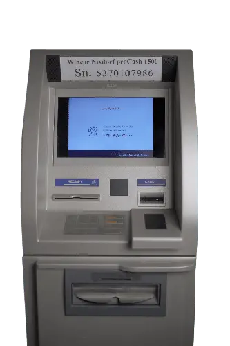 دستگاه خودپرداز Wincor 1500 usb